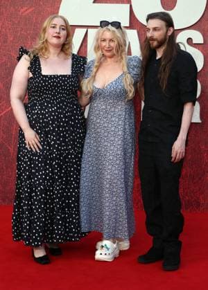 28 Years Later world premiere in London Jane Goldman with daughter Honey Ross and guest at the 28 Years Later world premiere at the Odeon Luxe Leicester Square in London, England. London Odeon Luxe Leicester Square UK Copyright: xFredxDuvalx