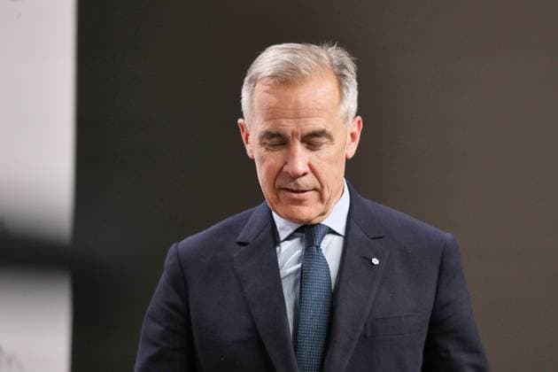 Kananaskis, Alberta, Kanada, 18.06.2025: Mountain Lodge: G7-Gipfel 2025: Der kanadische Premierminister Mark Carney spricht auf der Abschlusspressekonferenz Copyright: xdtsxNachrichtenagenturx dts_71282