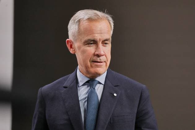 Kananaskis, Alberta, Kanada, 18.06.2025: Mountain Lodge: G7-Gipfel 2025: Der kanadische Premierminister Mark Carney spricht auf der Abschlusspressekonferenz Copyright: xdtsxNachrichtenagenturx dts_71298