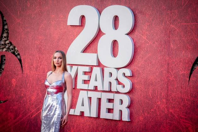 28 Years Later World Premiere at the Odeon Luxe Leicester Square in London - 18 Jun 2025 Jodie Comer attends the 28 Years Later World Premiere at the Odeon Luxe Leicester Square. London United Kingdom Copyright: xLoredanaxSangiulianox xSOPAxImagesx LSangiuliano-6468