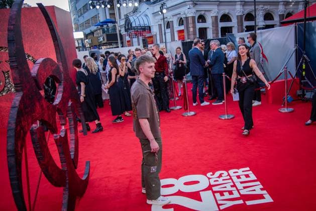 28 Years Later World Premiere at the Odeon Luxe Leicester Square in London - 18 Jun 2025 Sam Locke attends the 28 Years Later World Premiere at the Odeon Luxe Leicester Square. London United Kingdom Copyright: xLoredanaxSangiulianox xSOPAxImagesx LSangiuliano-6557