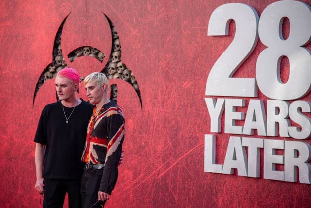 June 18, 2025, London, United Kingdom: Gareth Pugh and Carson McColl attend the 28 Years Later World Premiere at the Odeon Luxe Leicester Square. London United Kingdom - ZUMAs197 20250618_aaa_s197_405 Copyright: xLoredanaxSangiulianox