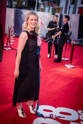 June 18, 2025, London, United Kingdom: Edith Bowman attends the 28 Years Later World Premiere at the Odeon Luxe Leicester Square. London United Kingdom - ZUMAs197 20250618_aaa_s197_413 Copyright: xLoredanaxSangiulianox