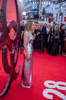 June 18, 2025, London, United Kingdom: Jodie Comer attends the 28 Years Later World Premiere at the Odeon Luxe Leicester Square. London United Kingdom - ZUMAs197 20250618_aaa_s197_420 Copyright: xLoredanaxSangiulianox