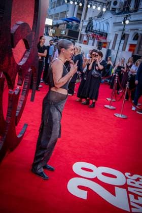 June 18, 2025, London, United Kingdom: Harriet Rose attends the 28 Years Later World Premiere at the Odeon Luxe Leicester Square. London United Kingdom - ZUMAs197 20250618_aaa_s197_460 Copyright: xLoredanaxSangiulianox
