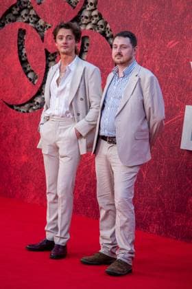 June 18, 2025, London, United Kingdom: Henry Rowley (L) attends the 28 Years Later World Premiere at the Odeon Luxe Leicester Square. London United Kingdom - ZUMAs197 20250618_aaa_s197_483 Copyright: xLoredanaxSangiulianox