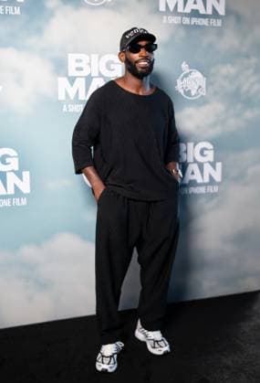 Big Man London Premiere in London, UK - 18 Jun 2025 Tinie Tempah attends the Big Man London Premiere at BFI Southbank. Big Man is a short film shot on iPhone 16 pro and presented by Apple and Merky Films. London United Kingdom Copyright: xLounisxTiarx xSOPAxImagesx DSC01867