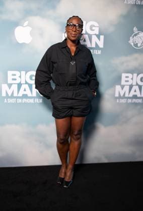 Big Man London Premiere in London, UK - 18 Jun 2025 Jeanette Kwakye attends the Big Man London Premiere at BFI Southbank. Big Man is a short film shot on iPhone 16 pro and presented by Apple and Merky Films. London United Kingdom Copyright: xLounisxTiarx xSOPAxImagesx DSC01835