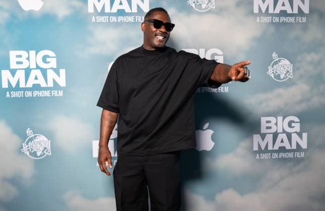 Big Man London Premiere in London, UK - 18 Jun 2025 Idris Elba attends the Big Man London Premiere at BFI Southbank. Big Man is a short film shot on iPhone 16 pro and presented by Apple and Merky Films. London United Kingdom Copyright: xLounisxTiarx xSOPAxImagesx DSC01984