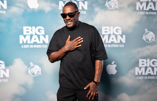 Big Man London Premiere in London, UK - 18 Jun 2025 Idris Elba attends the Big Man London Premiere at BFI Southbank. Big Man is a short film shot on iPhone 16 pro and presented by Apple and Merky Films. London United Kingdom Copyright: xLounisxTiarx xSOPAxImagesx DSC01990