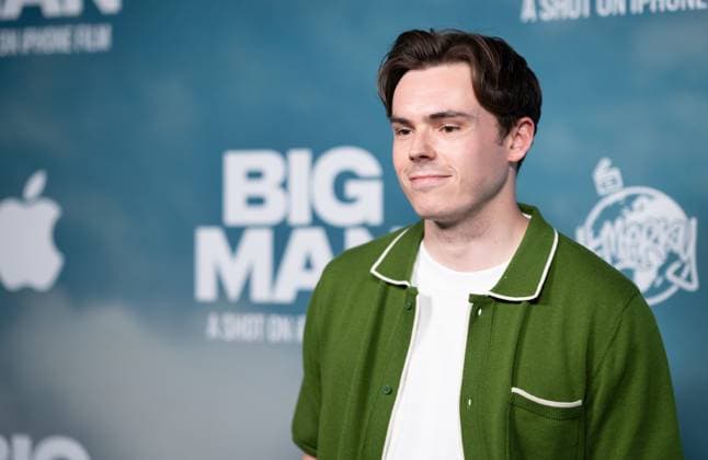 June 18, 2025, London, United Kingdom: Rhys James attends the Big Man London Premiere at BFI Southbank. Big Man is a short film shot on iPhone 16 pro and presented by Apple and Merky Films. London United Kingdom - ZUMAs197 20250618_aaa_s197_517 Copyright: xLounisxTiarx