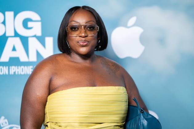 June 18, 2025, London, United Kingdom: Judi Love attends the Big Man London Premiere at BFI Southbank. Big Man is a short film shot on iPhone 16 pro and presented by Apple and Merky Films. London United Kingdom - ZUMAs197 20250618_aaa_s197_538 Copyright: xLounisxTiarx