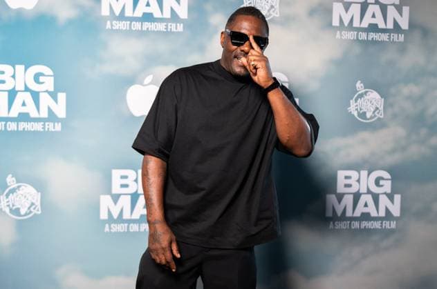 Big Man Premiere - London LONDON, ENGLAND - JUNE 18: Idris Elba attends the Big Man London Premiere, at BFI Southbank on June 18, 2025 in London, England. Big Man is a short film shot on iPhone 16 pro and presented by Apple and Merky Films. Photo by Lounis Photography ABACAPRESS.COM London United Kingdom  Copyright: xLounisPhotography ABACAx