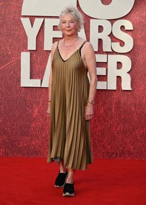 Stella Gonet attends 28 Years Later World Premiere at the Odeon Luxe Leicester Square in London, England. UK. Wednesday 18th June 2025. Copyright: xJamesxWarrenx adxt2074