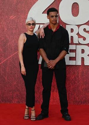 Tigerlily Taylor and Mkulu Lee attends 28 Years Later World Premiere at the Odeon Luxe Leicester Square in London, England. UK. Wednesday 18th June 2025. Copyright: xJamesxWarrenx adxt2106
