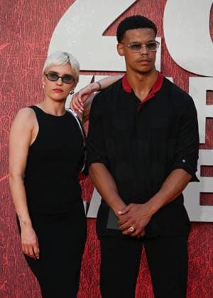 Tigerlily Taylor and Mkulu Lee attends 28 Years Later World Premiere at the Odeon Luxe Leicester Square in London, England. UK. Wednesday 18th June 2025. Copyright: xJamesxWarrenx adxt2107