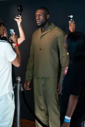 Big Man London Premiere - VIP Arrivals LONDON, ENGLAND - JUNE 18: Stormzy attends the Big Man London Premiere, at BFI Southbank on June 18, 2025 in London, England. Big Man is a short film shot on iPhone 16 pro and presented by Apple and Merky Films. (Credit to Lounis Tiar Avalon Red), Credit:Lounis Tiat Avalon United Kingdom, London, BFI Southbank  Copyright: xLounisxTiatx xAvalonx 1012252366