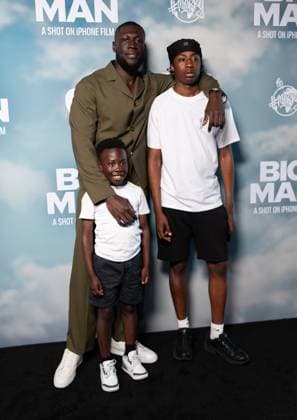 Big Man London Premiere - VIP Arrivals LONDON, ENGLAND - JUNE 18: Stormzy and his nephews attend the Big Man London Premiere, at BFI Southbank on June 18, 2025 in London, England. Big Man is a short film shot on iPhone 16 pro and presented by Apple and Merky Films. (Credit to Lounis Tiar Avalon Red), Credit:Lounis Tiat Avalon United Kingdom, London, BFI Southbank  Copyright: xLounisxTiatx xAvalonx 1012252615