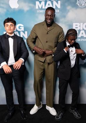 Big Man London Premiere - VIP Arrivals LONDON, ENGLAND - JUNE 18: Klevis Brahja, Stormzy and Jaydon Eastman attend the Big Man London Premiere, at BFI Southbank on June 18, 2025 in London, England. Big Man is a short film shot on iPhone 16 pro and presented by Apple and Merky Films. (Credit to Lounis Tiar Avalon Red), Credit:Lounis Tiat Avalon United Kingdom, London, BFI Southbank  Copyright: xLounisxTiatx xAvalonx 1012252651
