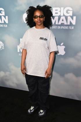 Julie Adenuga bei der Premiere des Apple iPhone 16 Pro Kurzfilms Big Man im BFI Southbank. London, 18.06.2025