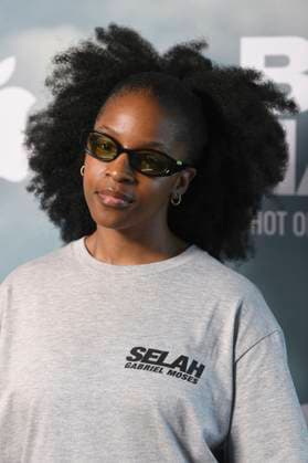 Julie Adenuga bei der Premiere des Apple iPhone 16 Pro Kurzfilms Big Man im BFI Southbank. London, 18.06.2025