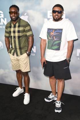 Michael Buck Maris und Ashley Chin bei der Premiere des Apple iPhone 16 Pro Kurzfilms Big Man im BFI Southbank. London, 18.06.2025