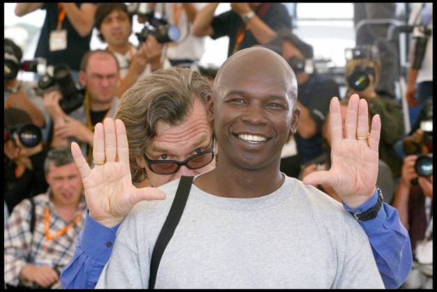 WIM WENDERS KEITH B BROWN PHOTOCALL THE SOUL OF A MAN 56EME FESTIVAL DE CANNES SERRE *** WIM WENDERS KEITH B BROWN PHOTOCALL THE SOUL OF A MAN 56EME FESTIVAL von Cannes Gewächshaus  Copyright: xBORDE-JACOVIDESx xBESTIMAGExBORDE-JACOVIDESx xBESTIMAGEx