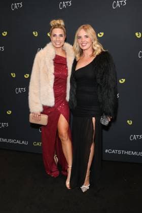 June 20, 2025: LAUREN HANNAFORD (L) attends the Opening Night of Cats at the Theatre Royal on June 20, 2025 in Sydney, NSW Australia - ZUMAa155 20250620_aaa_a155_031 Copyright: xChristopherxKhouryx