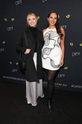 June 20, 2025: ANNELISE HALL and NAVA REVALK attends the Opening Night of Cats at the Theatre Royal on June 20, 2025 in Sydney, NSW Australia - ZUMAa155 20250620_aaa_a155_077 Copyright: xChristopherxKhouryx