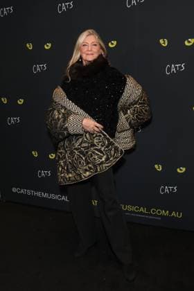 June 20, 2025: TINA BURSILL attends the Opening Night of Cats at the Theatre Royal on June 20, 2025 in Sydney, NSW Australia - ZUMAa155 20250620_aaa_a155_084 Copyright: xChristopherxKhouryx
