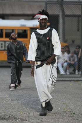 Milan, Milan Men s Fashion Week: Spring Summer 2026 - Men s Fashion, Spring Summer 2026 - PDF fashion show - catwalk in the photo: Model  Copyright: xRiccardoxGIordanox xipa-agency.netx xRiccardoxGiordanox IPA_Agency_IPA59288971