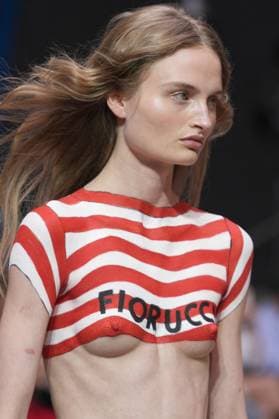 Mailand Fashion Week, Fiorucci Modenschau Milan, Milan Men s Fashion Week: Spring Summer 2026 - Men s Fashion, Spring Summer 2026 - Fiorucci fashion show - catwalk in the photo: Model  Copyright: xRiccardoxGIordanox xipa-agency.netx xRiccardoxGiordanox IPA_Agency_IPA59292794