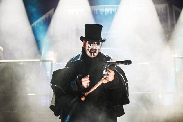 King Diamond live at Copenhell 2025 Copenhagen, Denmark. 20th, June 2025. The Danish heavy metal vocalist and musician King Diamond performs a live concert during the Danish heavy metal festival Copenhell 2025 in Copenhagen. Denmark, Copenhagen  Copyright: xGonzalesxPhoto ChristianxHjorthx