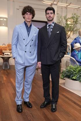 Milan, Milan Men s Fashion Week: Spring Summer 2026 - Men s Fashion, Spring Summer 2026 - KITON presentations - details in the photo: Model  Copyright: xRiccardoxGIordanox xipa-agency.netx xRiccardoxGiordanox IPA_Agency_IPA59311120
