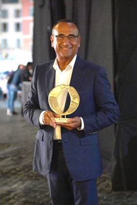 Rome, Piazza di Spagna Biagio Agnes Award 2025, In the photo: Carlo Conti  Copyright: xVincenzoxLandix xipa-agency.netx xVincenzoxLandix IPA_Agency_IPA59312963