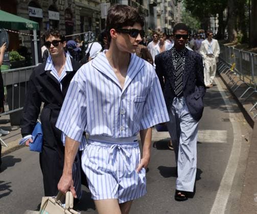 Milan, Milan Men s Fashion Week: Spring Summer 2026 - Men s Fashion, Spring Summer 2026.- DOLCE & GABBANA fashion show  Copyright: x xipa-agency.netx xLucaPonti IpaAgencyx IPA_Agency_IPA59326101