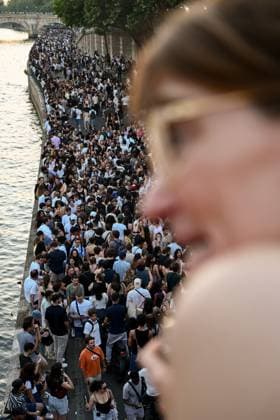 Crowds dance in the streets of Paris during the Fete de la Musique 2025 in Paris, June 21, 2025. - 21 06 2025 - France Ile-de-France (region) Paris -  JulienxMattiax xLexPictorium LePictorium_0311170