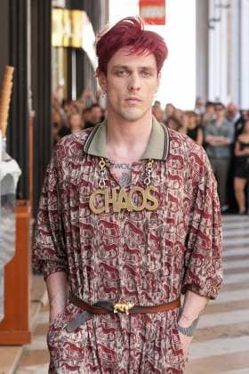 Milan, Milan Men s Fashion Week: Spring Summer 2026 - Men s Fashion, Spring Summer 2026 - Vivienne Westwood fashion show - catwalk in the photo: Model  Copyright: xRiccardoxGIordanox xipa-agency.netx xRiccardoxGiordanox IPA_Agency_IPA59341872
