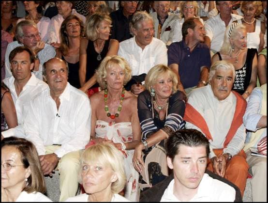 AXEL GANZ, MARIO ADORF ET SA FEMME - LAMBERT WILSON EN SPECTACLE LORS DU FESTIVAL DE RAMATUELLE 2005 Ramatuelle France *** AXEL GANZ, MARIO ADORF und AG Frau LAMBERT WILSON IN SPECTACLE LORS VON FESTIVAL von RAMATUELLE 2005 Ramatuelle Frankreich  Copyright: xDOMINIQUExJACOVIDESx xBESTIMAGExDOMINIQUExJACOVIDESx xBESTIMAGEx