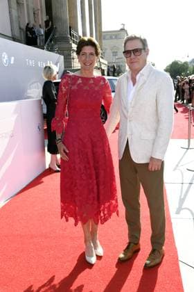 Ilka Horstmeier (Vorstand BMW) mit Ehemann Jochen Horstmeier bei der Veranstaltung BMW X Staatsoper für Alle auf dem Bebelplatz in Berlin am 21.06.2025