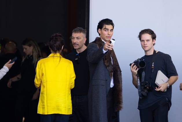 News - Prada - Arrivals - Milan Fashion Week - Menswear Spring Summer 2026 Jacob Rott arrives at the Prada fashion show during the Milan Menswear Spring Summer 2026 Fashion Week on June 22, 2025 in Milan, Italy. Photo: Cinzia Camela. MILAN Fondazione Prada Italy Copyright: xCinziaxCamelax xLiveMediax LPN_1934140