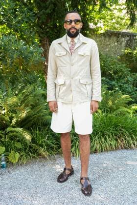 Milan, Milan Men s Fashion Week: Spring Summer 2026 - Men s Fashion, Spring Summer 2026 - TOD S presentation - arrivals in the photo: Jean Claude  Copyright: xRiccardoxGiordanox xipa-agency.netx xRiccardoxGiordanox IPA_Agency_IPA59358603