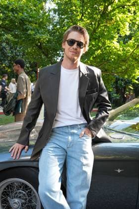 Milan, Italy: Milan, Milan Men s Fashion Week: Spring Summer 2026 - Men s Fashion, Spring Summer 2026 - TOD S presentation - arrivals in the photo: Joe Alwyn Milan Italy  - ZUMAp169 20250622_zea_p169_1093 Copyright: xRiccardoxGiordanox