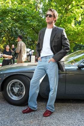 Milan, Italy: Milan, Milan Men s Fashion Week: Spring Summer 2026 - Men s Fashion, Spring Summer 2026 - TOD S presentation - arrivals in the photo: Joe Alwyn Milan Italy  - ZUMAp169 20250622_zea_p169_1079 Copyright: xRiccardoxGiordanox