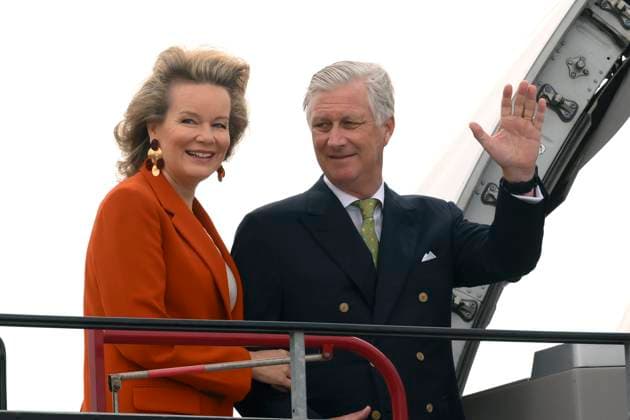 Entertainment Themen der Woche KW26 Entertainment Bilder des Tages King Philippe And Queen Mathilde Visit The Republic Of Chile MELSBROEK, BELGIUM - JUNE 23: King Philippe and Queen Mathilde of Belgium pictured departing to the Republic of Chile on June 23, 2025 in Melsbroek, Belgium, 23 06 2025 Melsbroek Belgium  Copyright: xPhilipxReynaersx