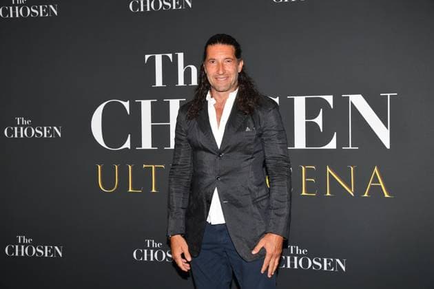 Rome, Cinema Adriano Premiere of the Series The Chosen The Last Supper , In the photo: Walter Nudo  Copyright: xVincenzoxLandix xipa-agency.netx xVincenzoxLandix IPA_Agency_IPA59399165