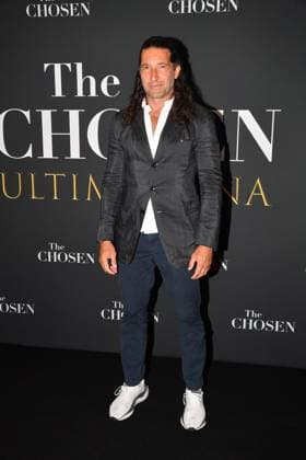Rome, Cinema Adriano Premiere of the Series The Chosen The Last Supper , In the photo: Walter Nudo  Copyright: xVincenzoxLandix xipa-agency.netx xVincenzoxLandix IPA_Agency_IPA59399169