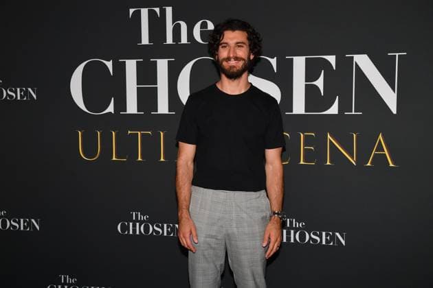 Rome, Cinema Adriano Premiere of the Series The Chosen The Last Supper , In the photo: George Harrison Xanthis  Copyright: xVincenzoxLandix xipa-agency.netx xVincenzoxLandix IPA_Agency_IPA59399196