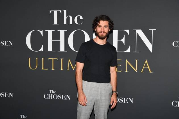 Rome, Cinema Adriano Premiere of the Series The Chosen The Last Supper , In the photo: George Harrison Xanthis  Copyright: xVincenzoxLandix xipa-agency.netx xVincenzoxLandix IPA_Agency_IPA59399202