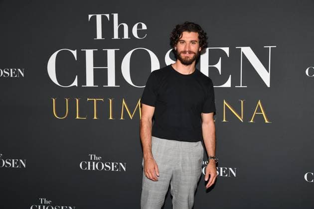 Rome, Cinema Adriano Premiere of the Series The Chosen The Last Supper , In the photo: George Harrison Xanthis  Copyright: xVincenzoxLandix xipa-agency.netx xVincenzoxLandix IPA_Agency_IPA59399203
